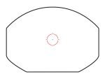 Hawke Wide View Reflex Sight, Circle Dot - Image 3