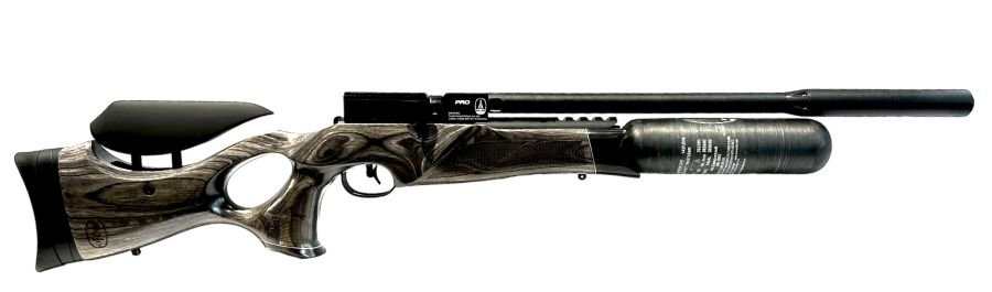 Photoroom_20240411_102611_900x900-1.jpg BSA R12 CLX Pro Black Pepper Laminate Thumbhole PCP Air Rifle - Image 1