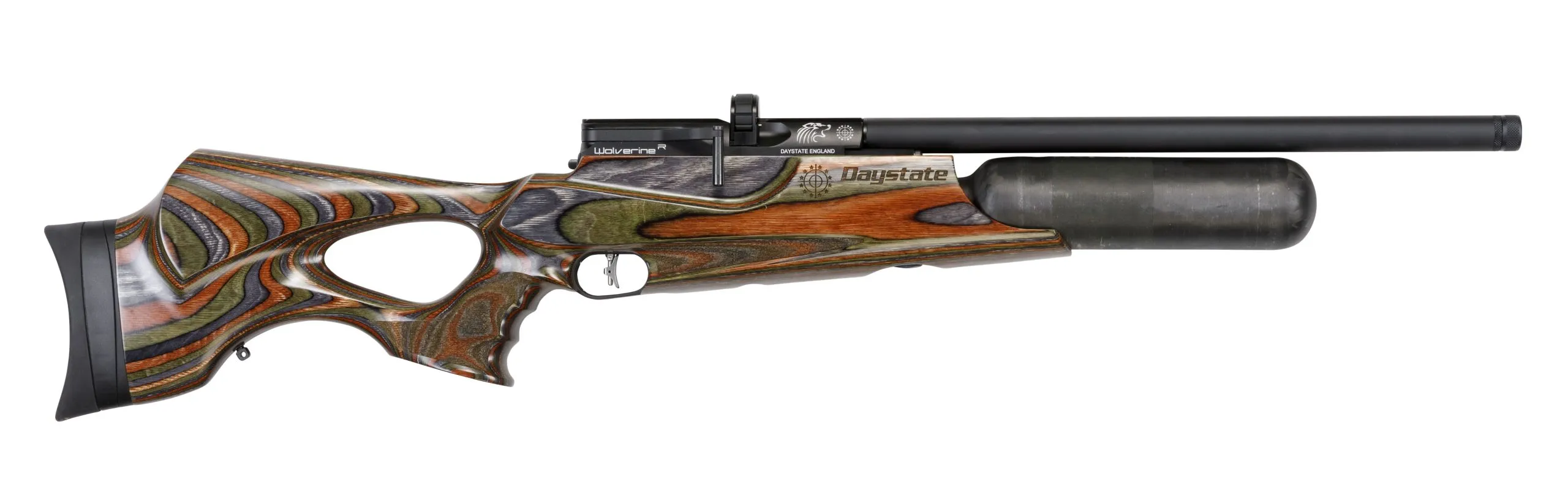 WOLVERINE-FORESTER-BTYPE-2-scaled-1-1.webp Daystate Wolverine R Hi-Lite Forester Laminate PCP Air Rifle - Image 1